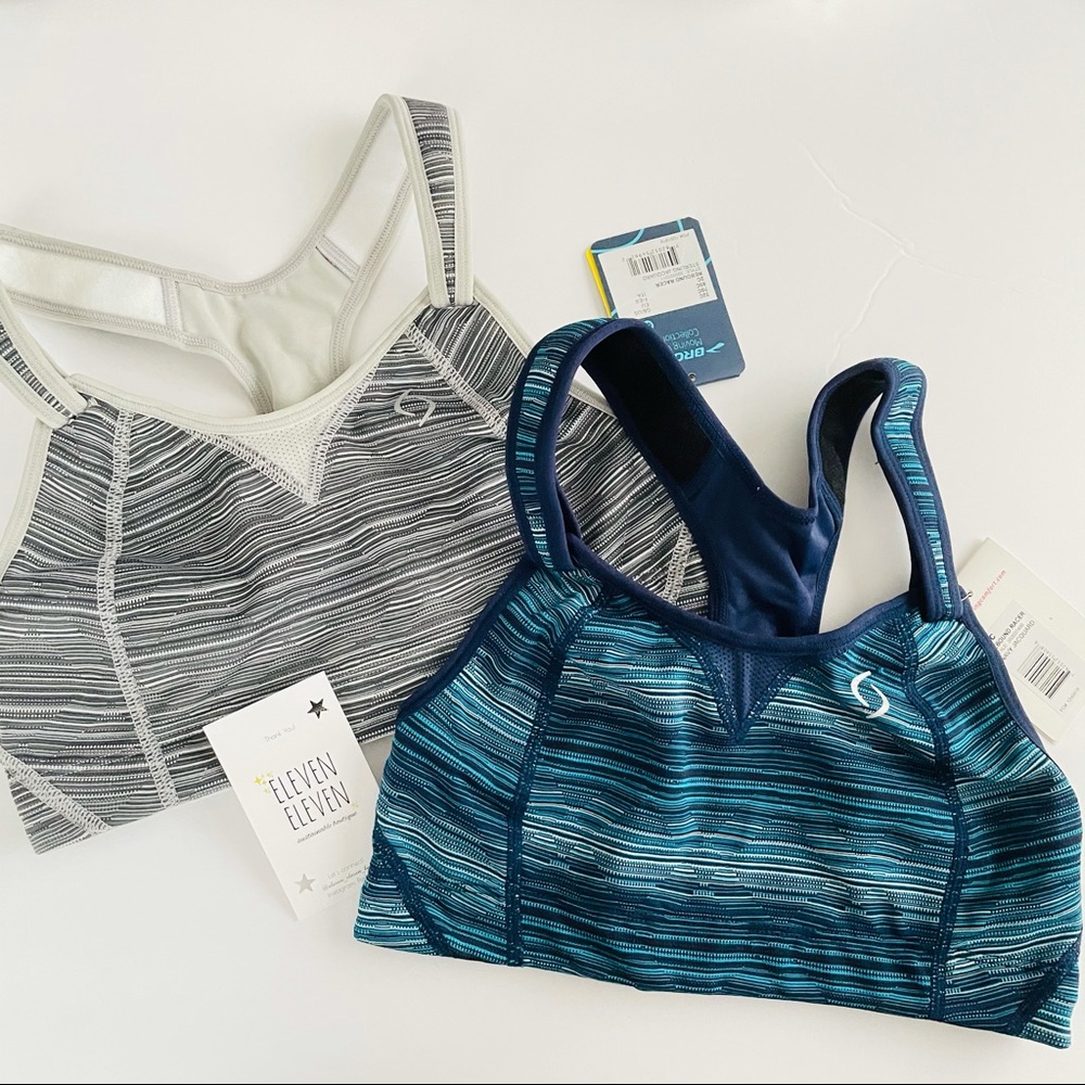 Brooks sports bra size 32C 2 pack, NO TAGS!